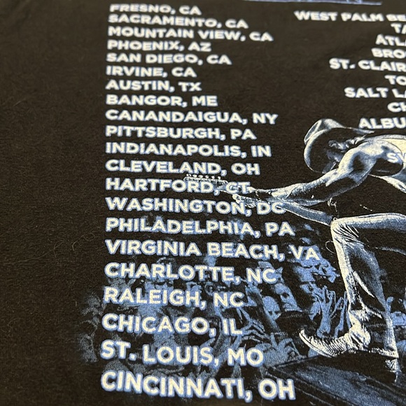 Vint2014 Tim McGraw Black Concert T Shirt Sundown Heaven Town Sz S GUC - Picture 8 of 11